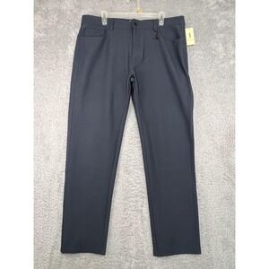 Scott James Pants Men's 38x30 (Tag 36x32) Blue NWT Slim Fit Stretch
